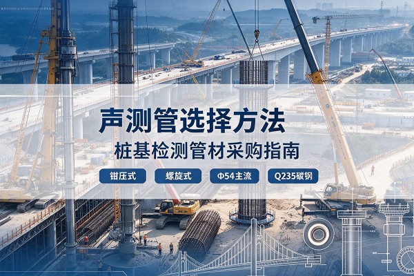 启东声测管选型标准