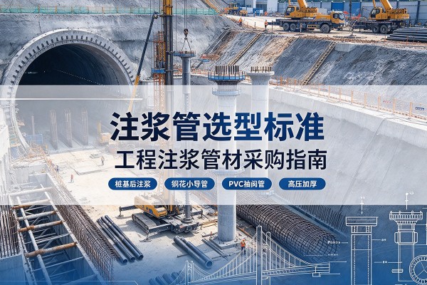 启东注浆管选型标准
