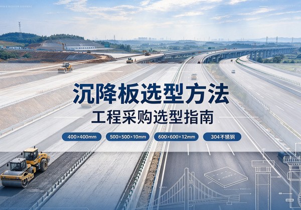 启东沉降板选择方法